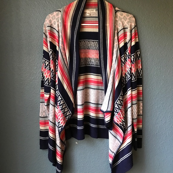 Say what? brand multi-print sweater - Picture 3 of 5