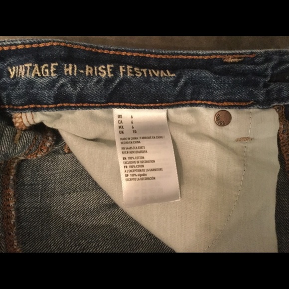 SOLD: American Eagle Festival shorts - Picture 2 of 4