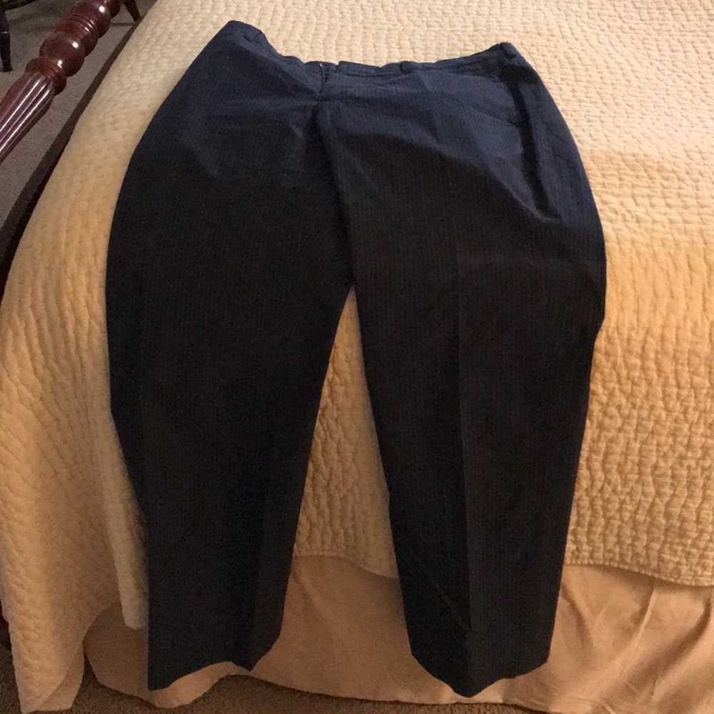 Pinstripe pants