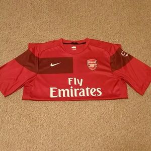 Nike Arsenal Soccer Jersey Sz XL