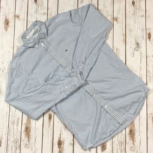 Lacoste Men's plaid shirt regular fit 38