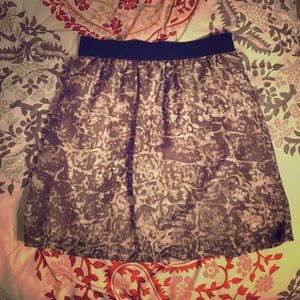 LOFT flowy mini skirt!