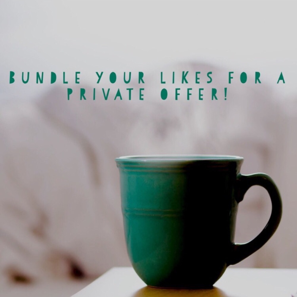 Make me an offer! Bundle your likes!