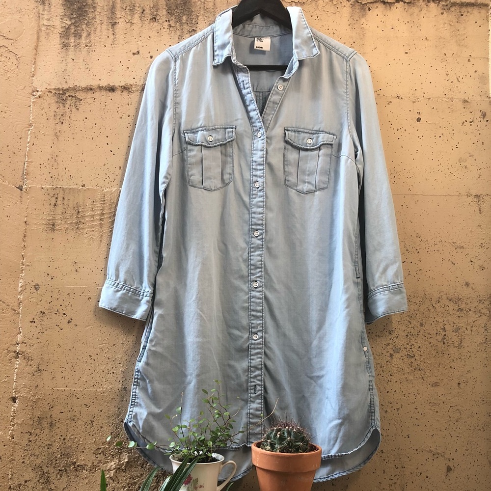 Jean Shirt Dress