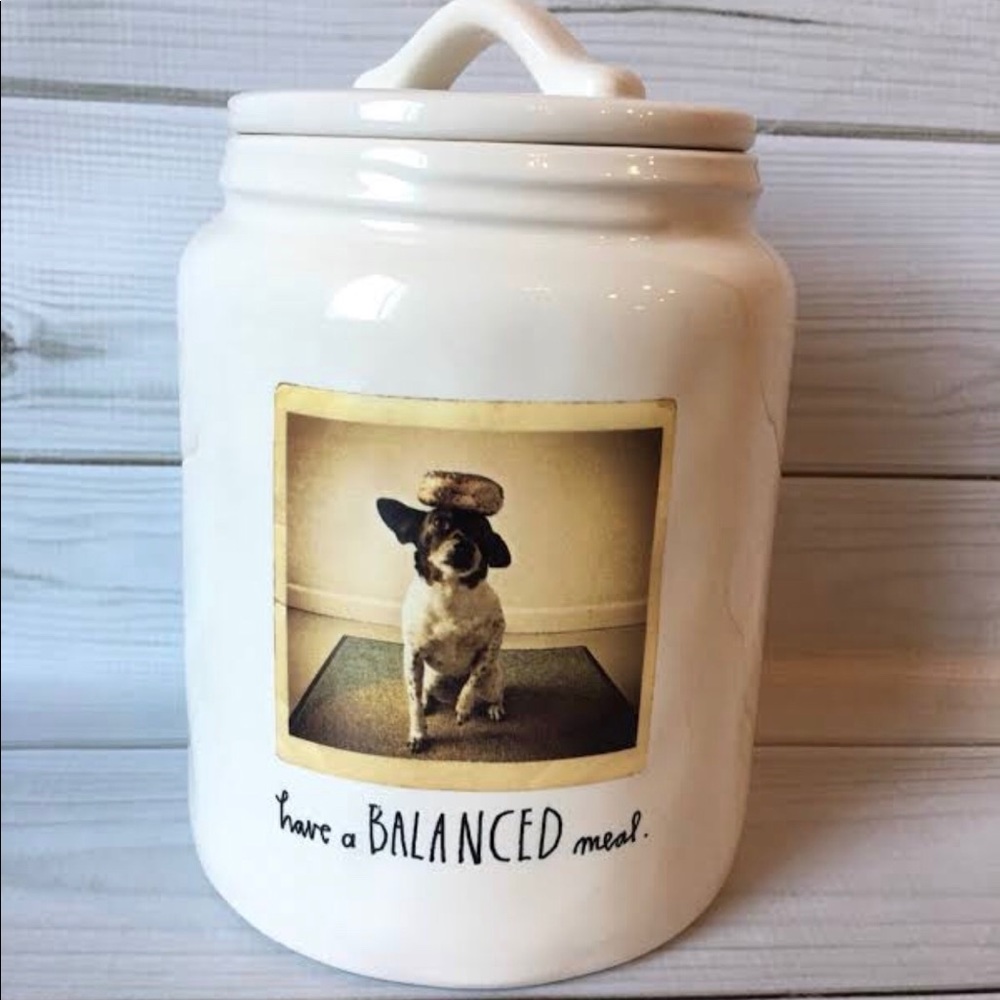 Rae Dunn Dog Canister