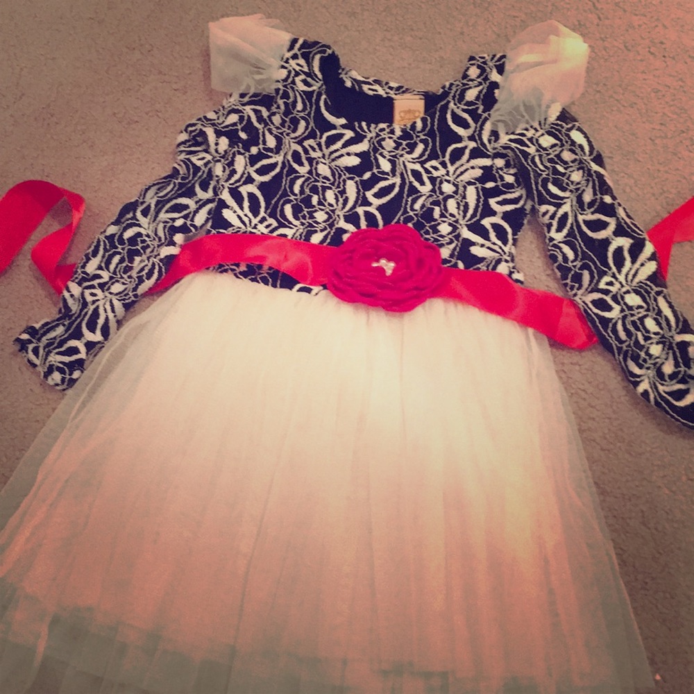 Elegant Couture Christmas dress