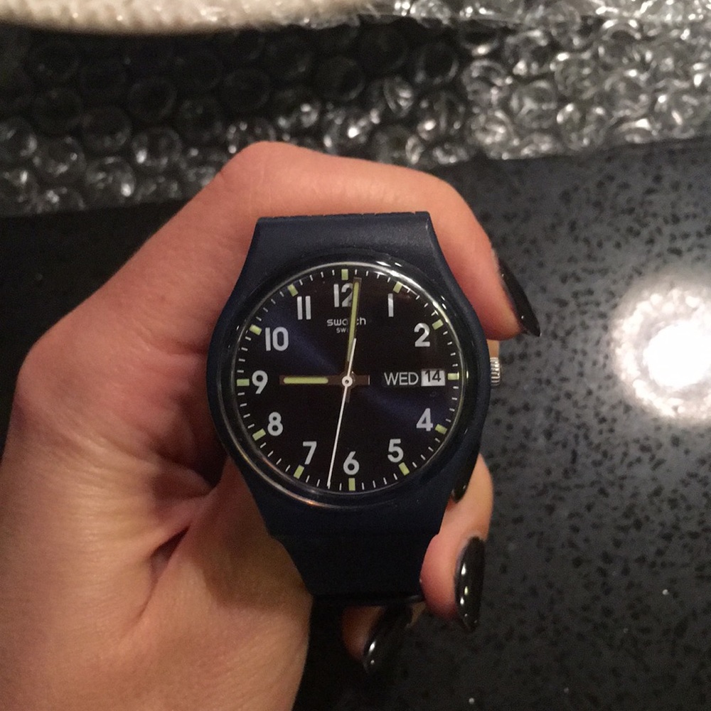 Brand new swatch navy