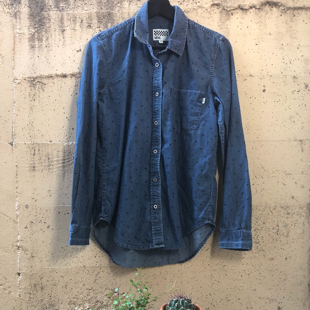 Polka Dot Jean Shirt