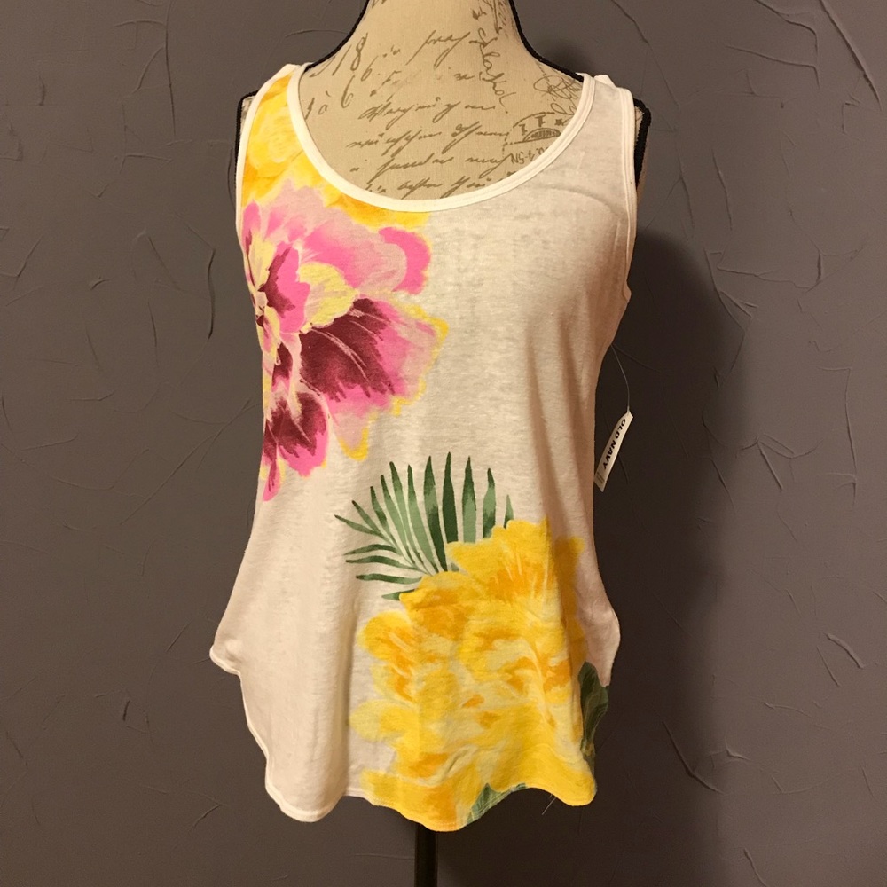 Flowered Tank