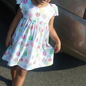 Hot air balloon pearl dress