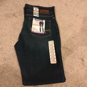 Denizen stretch blue jeans.