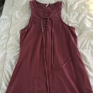 lace up dresss