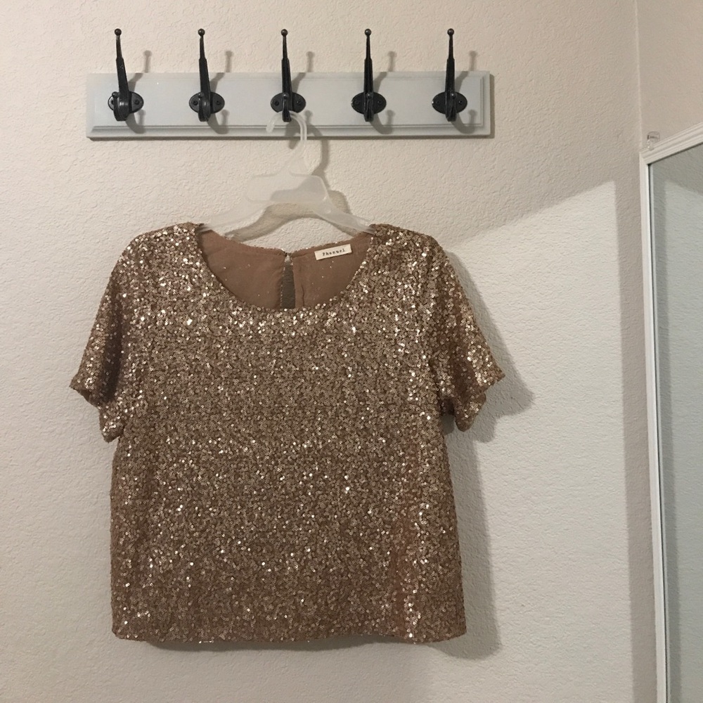 Sequined top