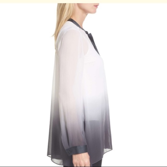 Eileen Fisher ombré blouse - Picture 2 of 5