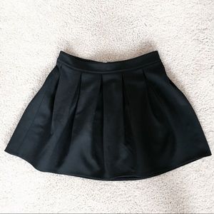 Aeropostale Skirts - NWOT Bethany Mota Black Pleated A-line Skirt Aeropostale Skirts - NWOT Bethany Mota Black Pleated A-line Skirt