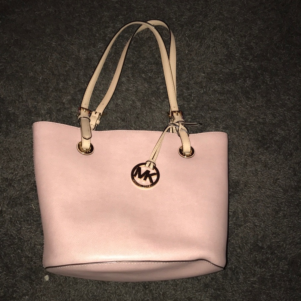 Baby pink Michael Kors handbag