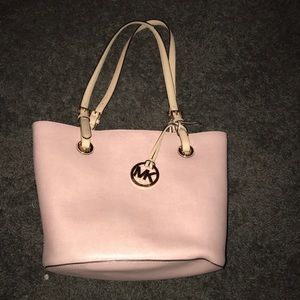 Baby pink Michael Kors handbag