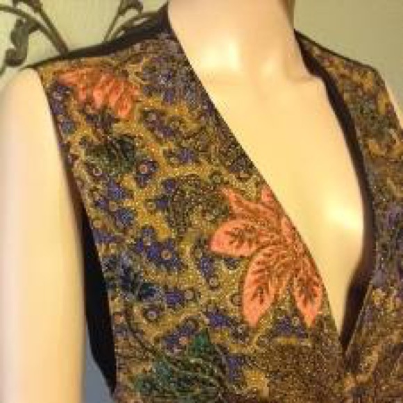 Vintage Cache. Fall color vest - Picture 2 of 3