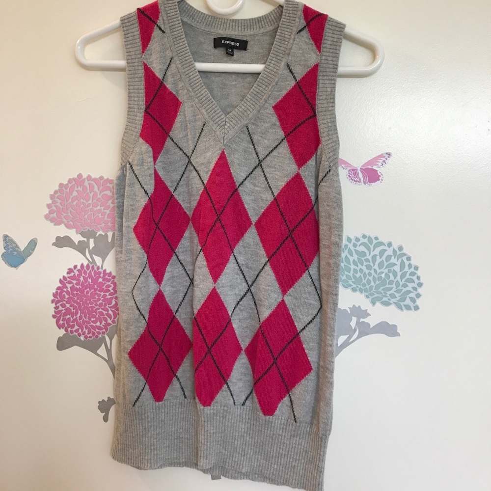 Express sleeveless sweater vest