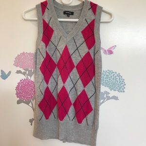 Express sleeveless sweater vest