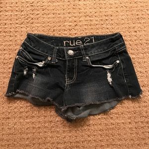 Jean shorts