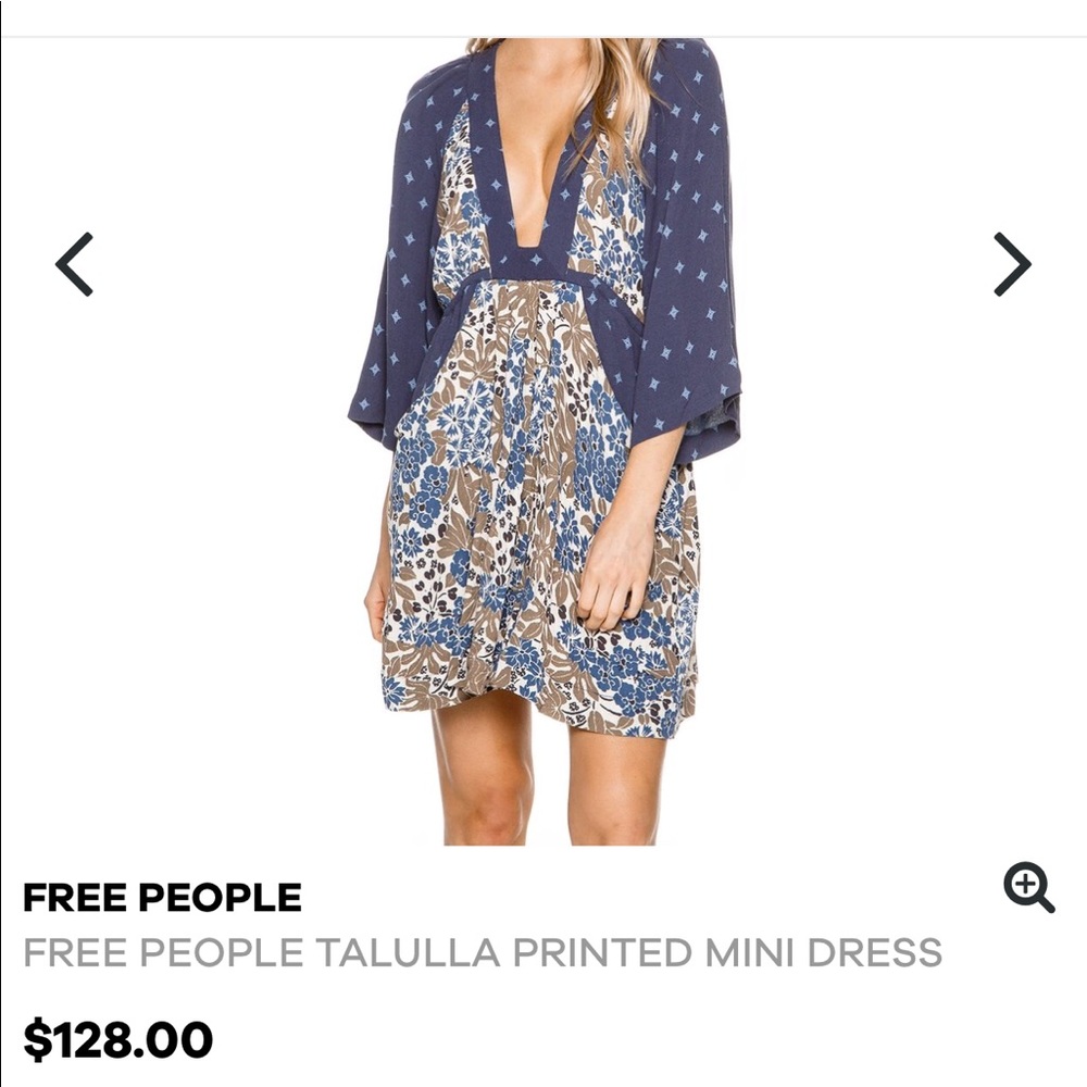 Free people Talulla printed dress