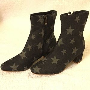 NWOB Denim Star Boots✨ sz 8
