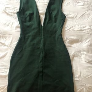 Forest Green mini dress