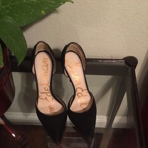 Sam Edelman pointed black heels