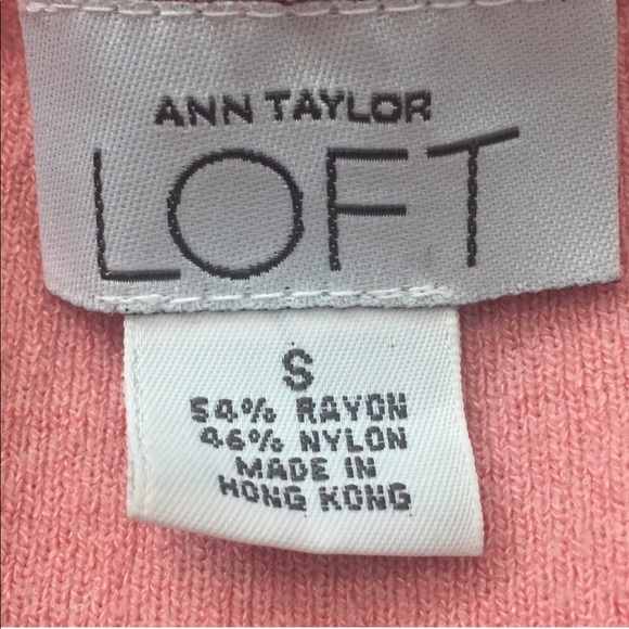 SOLD Sm LOFT Ruffle Collar Sleeveless Sweater Top - Picture 3 of 7