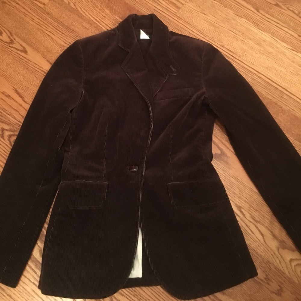 JCrew Brown corduroy blazer