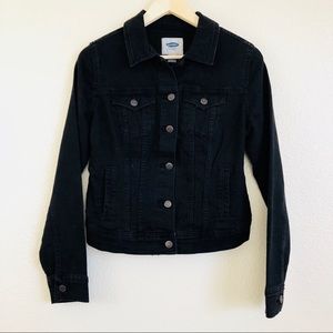 Old Navy Black Denim Jacket | Poshmark