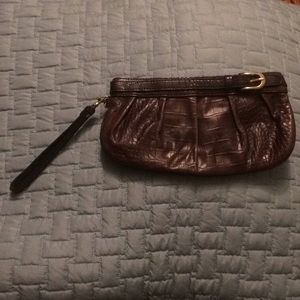 The LOFT PURSE w snakeskin detail