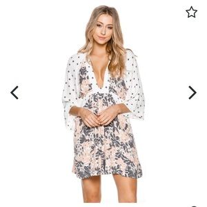 FREE PEOPLE Talulla Printed Mini Dress