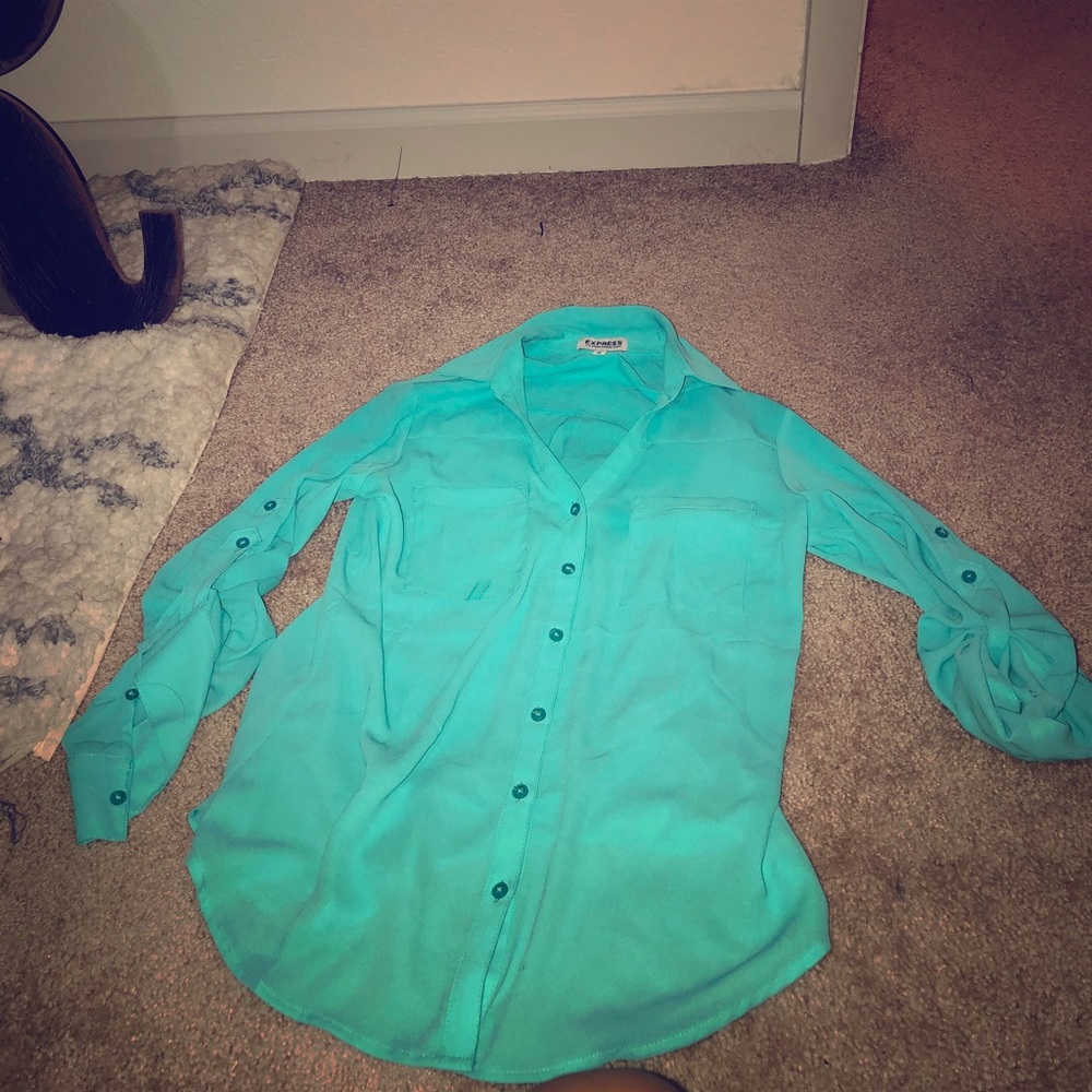Express Button Up Blouse