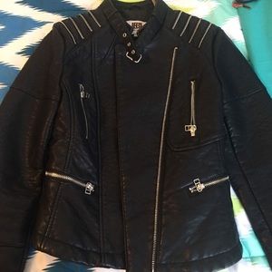 Leather jacket