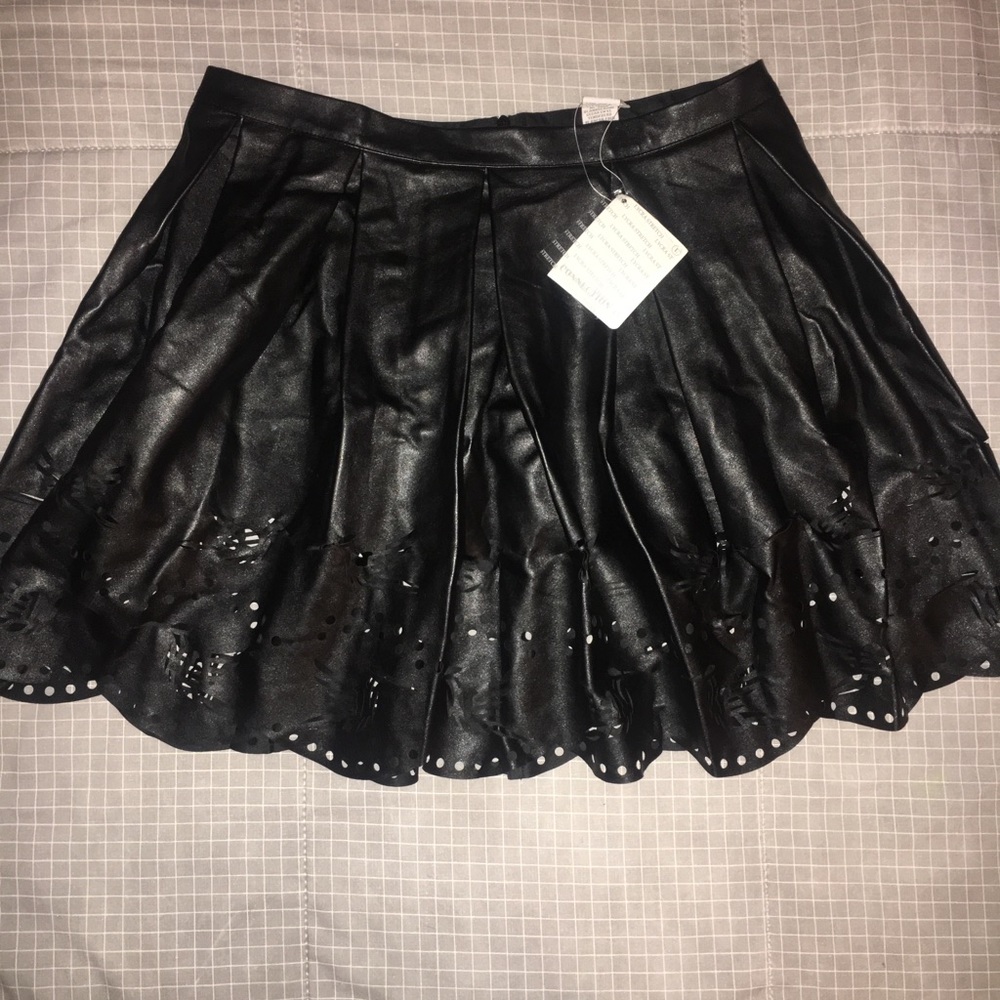 Lycra stretch mini skirt 🌚