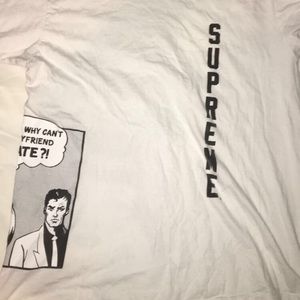 Supreme x thrasher tee