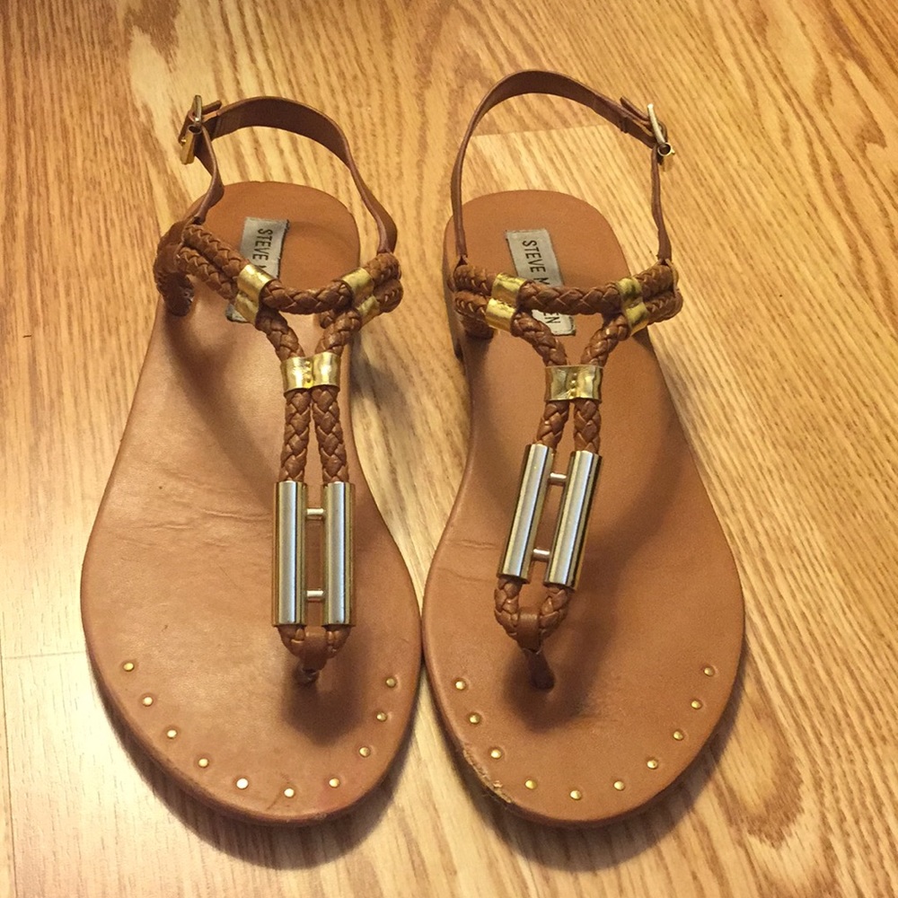 Steve Madden Tan Sandals