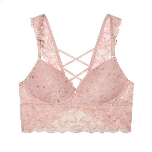 strappy push up bralette