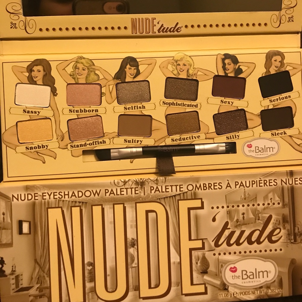 The Balm Nude’tude nude eyeshadow palette