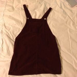 Topshop Overall Dress
