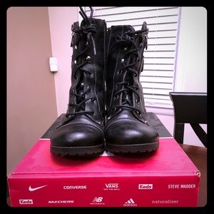 G by Guess Combat Boots