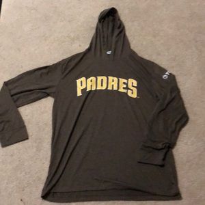 Men’s Retro SD Padres Hooded Shirt