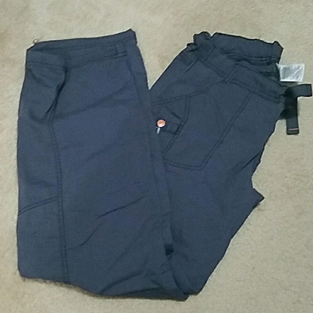 Charcoal scrub pants