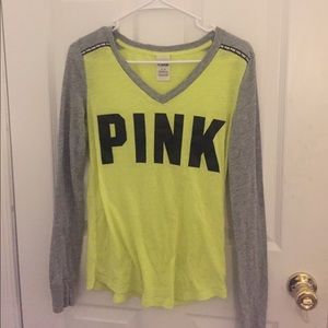Long sleeve shirt from pink