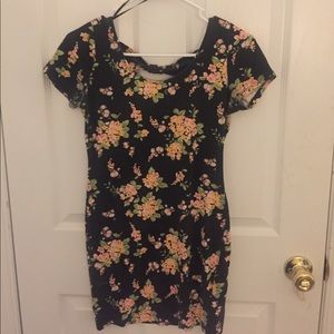 Open back bodycon dress