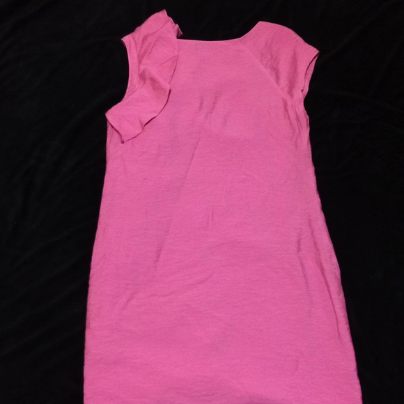 Allen B Pink Ruffle Dress - Picture 2 of 3