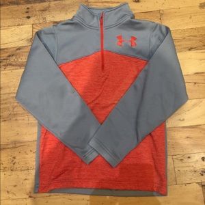Boys Under Armour Half Zip Pullover