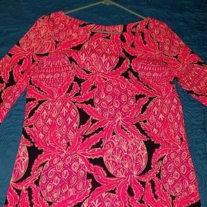 Bright Lilly Pulitzer top